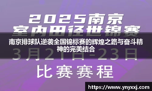 南京排球队逆袭全国锦标赛的辉煌之路与奋斗精神的完美结合